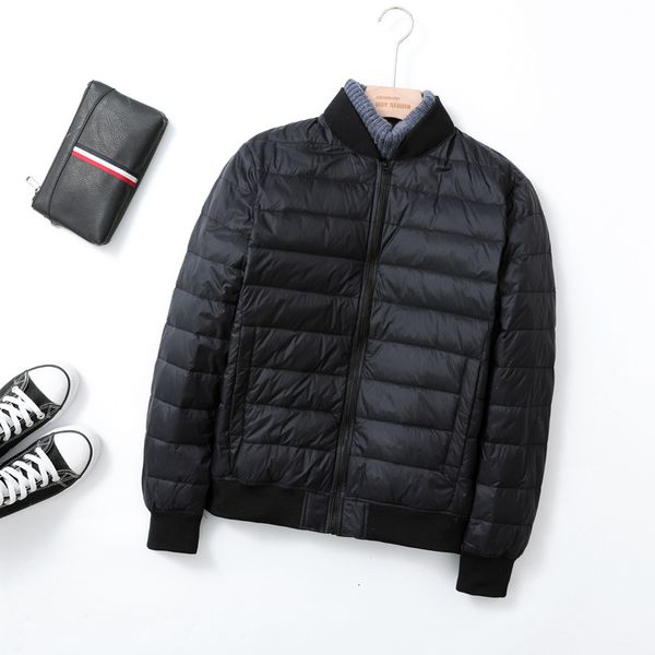 

autumn and winter 2021 down jaet for men, Black