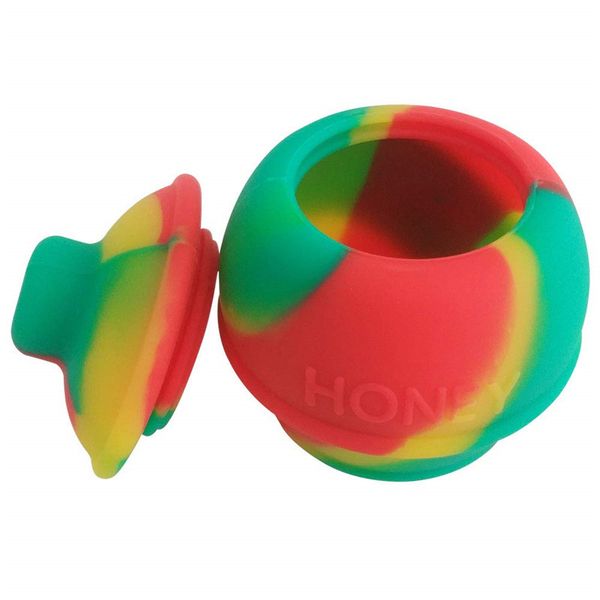 

35ml tobacco tar box colour honey jar silicone popular boxes new pattern creative with different styles 3 5sm j1