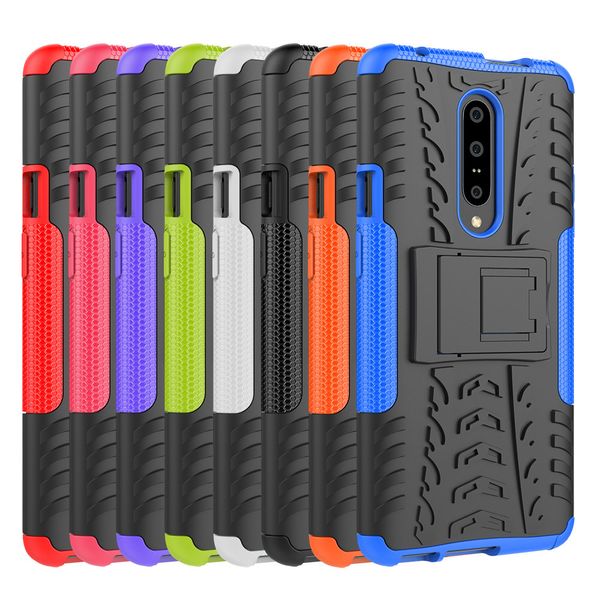 

defender stand tpu pc shockproof protective silicone plastic armor hard cover phone case for one plus 8t 8 6 5t 6t 7 7t pro nord