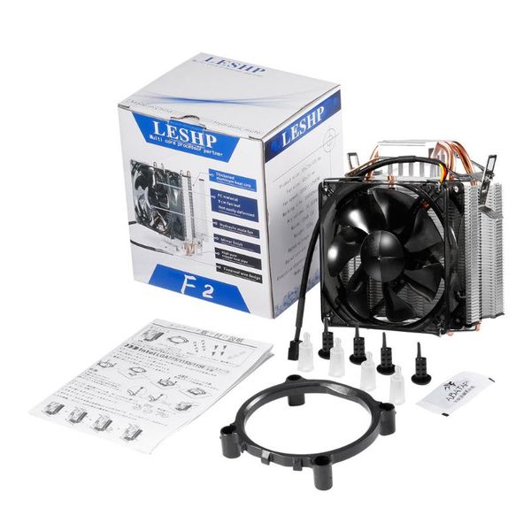 

leshp f2 корпус радиатор кулер гидравлического mute silent fan утолщенные алюминиевый теплоотвод противопожарный провод для компьютера черно