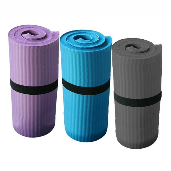 

yoga pilates mat thick exercise gym non-slip workout 15mm fitness mats too789