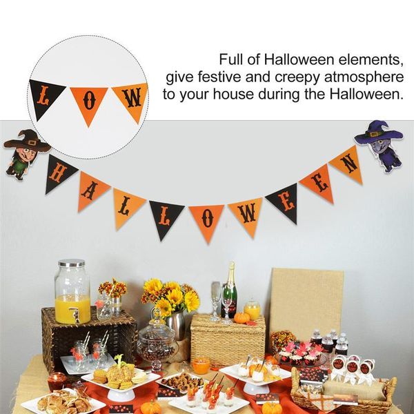 

3pcs hanging witch letter bunting and skull banners halloween party decorations 3pcs hanging visibility fashionmia sale bbycwa