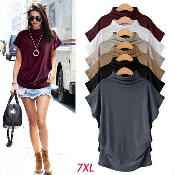 

women korean style fashion womens cotton blouse short sleeve o neck blouse large size s 7xl female, White