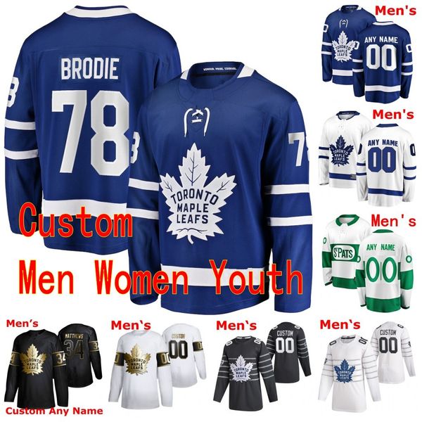 

2020 2021 toronto maple leafs 97 joe thornton hockey jersey 21 rodion amirov 78 tj brodie 30 aaron dell 24 zach bogosian black white stitch, Black;red