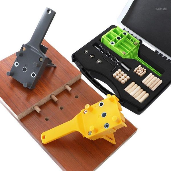 

74pcs/set 6-10mm abs hand-held wood punch woodworking locator board connection hole locator dowel wood hole punching set1