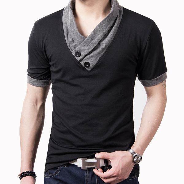 

2021 new men's short sleeve t shirt will see black tshirt superior tees hip hop punk rock fashion clothes size 5xl v neck xryb, White;black