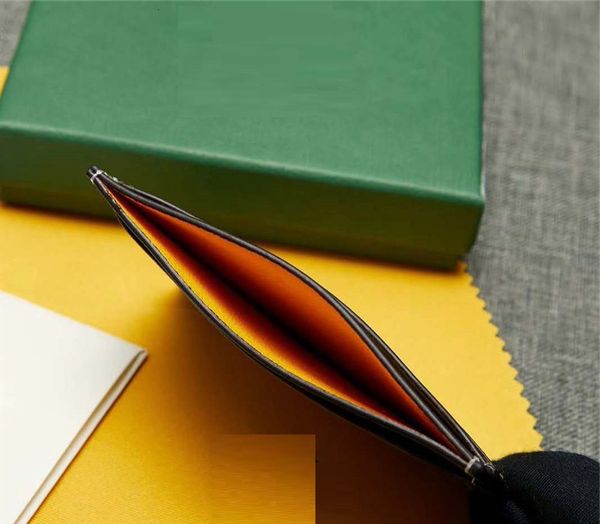 

card holder paris style classic famous men women famous genuine leather gy credit card holder mini wallet with box dustbag