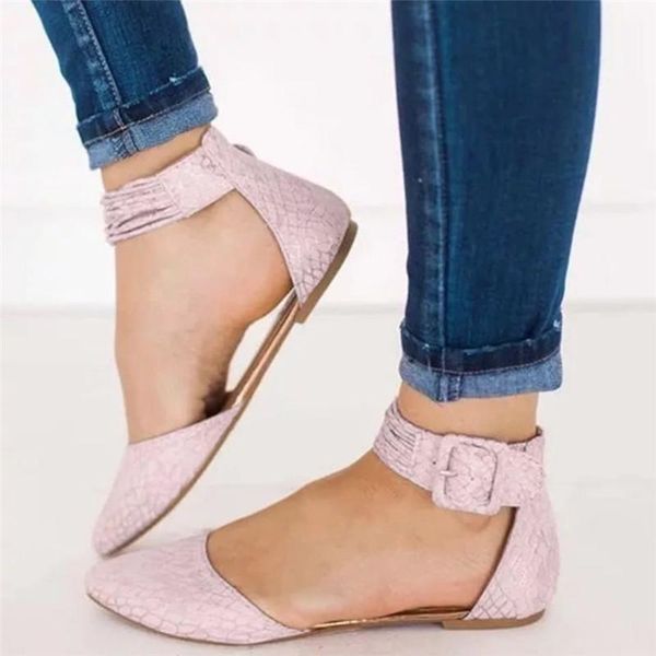 

women's casual pointed toe flats shallow mouth ballet shoes female boat shoes maternity loafers sandals, Black