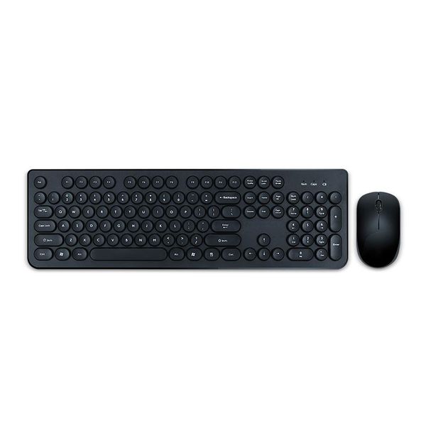 

keyboard mouse combos retro punk wireless set ergonomics mini waterproof lightweight