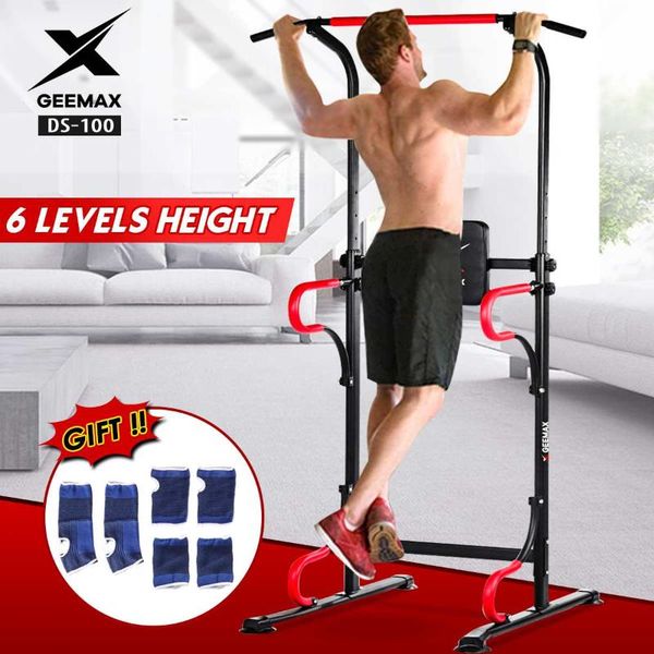 

horizontal bars geemax ds-100 pull up bar power tower push home gym abdominal muscle trainer workout indoor multifuncional fitness equipment