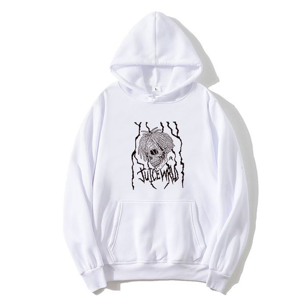 

2021 rapper men and women new fashion print popular hip hop style cool juice wrld sweatshirt hoodie jacket ueyz, Black