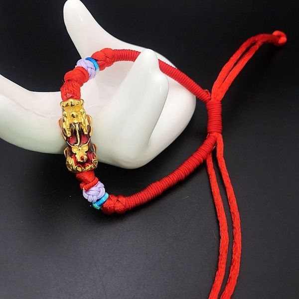 

iidjc red rope attracts wealthchanges hs colorstring rope yuanbao women for red weaves attracts bracelet wealthchanges colorstring hands and, Golden;silver