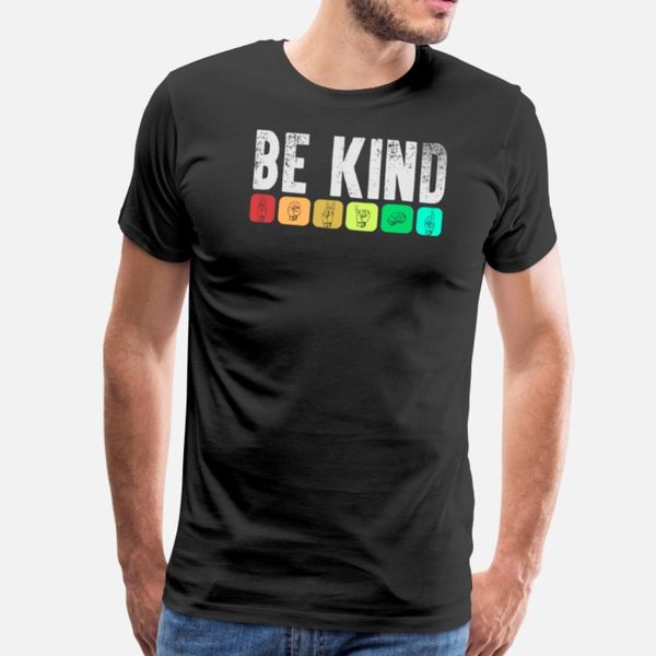 

be kind asl american sign language hippie graphic designers graphic t shirt humor popular summer tracksuit hoodie sweatshirt