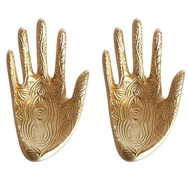 

2pcs hand model jewelry rack hanging ring rack storage tray necklace bracelet holder jewelry display props, Pink;blue