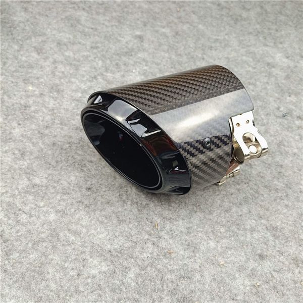 

1 pcs carbon fiber exhaust pipe for f87 m2 f80 m3 f82 f83 m4 f90 m5 m performance stainless steel muffler tip