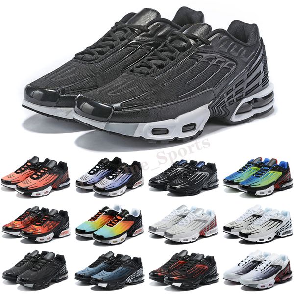 

tn plus 3 iii tuned run shoes mens trainers chaussures triple white black hyper blue green og neon womens sneakers sports runners