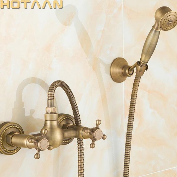 

brass bathroom bath wall mounted hand held shower head kit shower faucet sets yt 5345 a qylyos mywjqq
