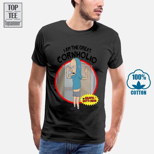 

новые популярный бивис и баттхед i am the great cornhol men's black t shirt s для 4xl спорта толстовка с капюшоном толстовка