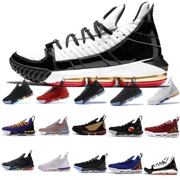

white men shoes luxury 16\rlebron\r xvi 16 black gold bhm basketball shoes for mens 16s wolf grey men sports trianers