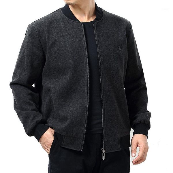 

new big size 8xl 7xl 6xl 5xl casual thick warm men winter woolen coat plus size men woollen overcoat jacket1, Black;brown