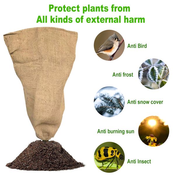 

freight yegbong oem odm other garden supplies burlap winter plant protective cover frost fruit tree potted blanket plants from cold birds
