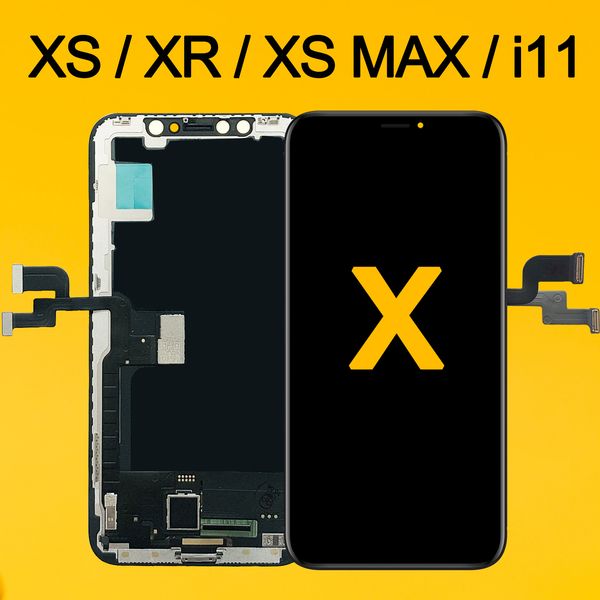 

for iphone x oled lcd display iphone xs xr max inell 11 touch screen digitizer replacement assembly parts oem