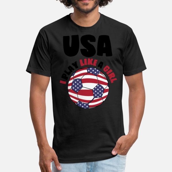 

soccer usa team shirt i play like a girl 2019 designers graphic t shirt hip hop breathable o-neck tracksuit hoodie sweatshirt