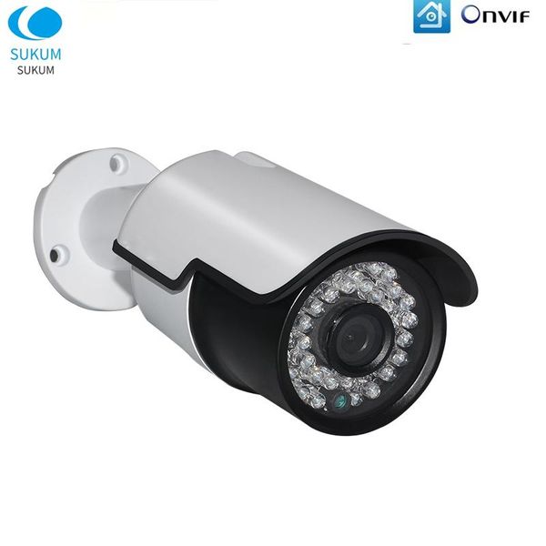 

5mp full hd security poe ip camera outdoor 3.6mm lens ir night vision xmeye app onvif waterproof surveillance camera