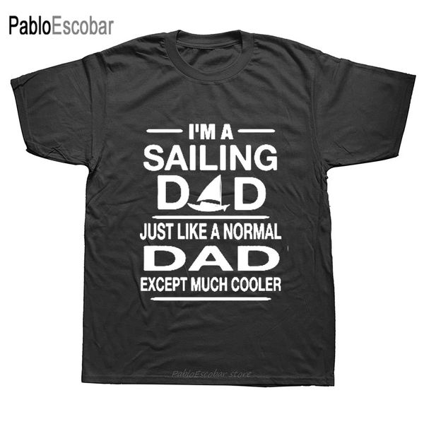 

novelty sailing dad mens short sleeves oversized streetwear hip hop printed tees hoodie designers t shirts sweatshirt