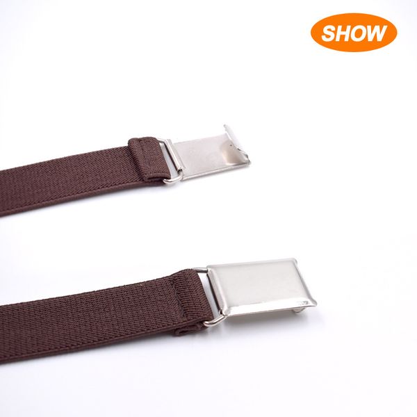 

supply childrens belt boys and girls elastic band monochrome pants belt adjustable length spot fashion design, Black;brown