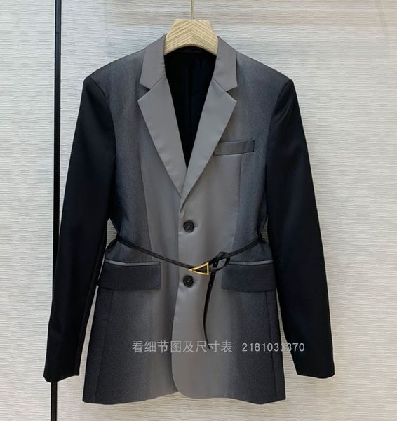 

2020 european anti-wrinkling suit women's jacket fall new jvzx, Black;brown