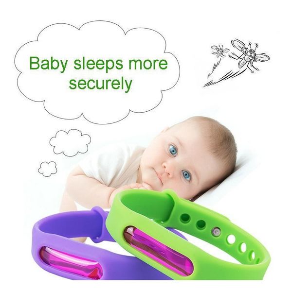 

mosquito repellent bracelet plant essential oil silicone mosquito bracelet infant anti-mosquito formula child hand rings bh1783