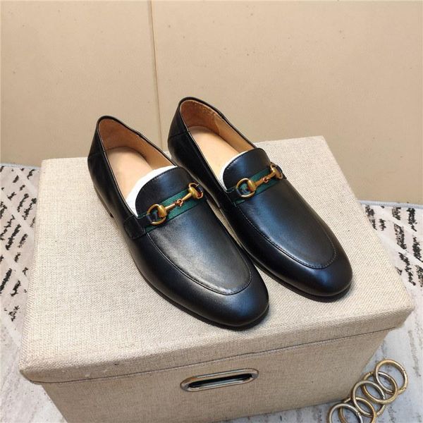 

m1 black classic genuine leather business men's dress shoes fashion formal wedding shoes slide on office oxford shoes for men 11