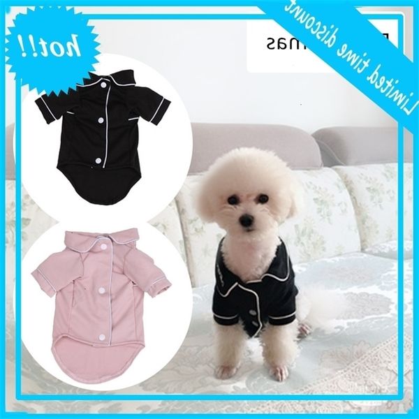 

small dog apparel coat pet puppy pajamas black pink girls poodle bichon teddy clothes christmas cotton boy bulldog softfeeling shirts winter