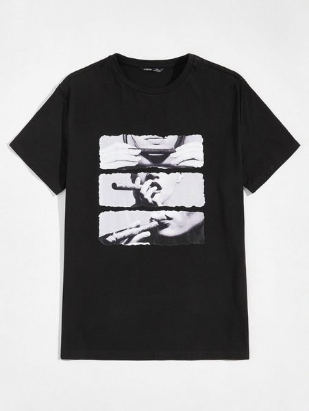

men figure graphic r5fz#, White;black