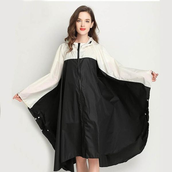 

yuding new fashion lightweight waterproof reusable women men's raincoat poncho cape hooded packed in a bag bbyoth