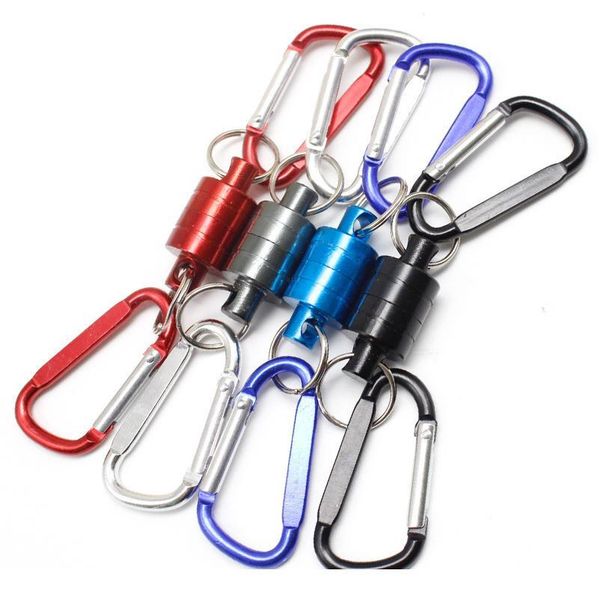 

strong magnetic carabiner portable outdoor fishing mountaineering release lanyard strong train release buckle tool strong qylzzb