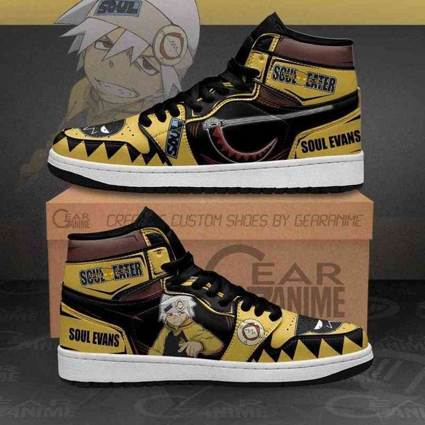 

soul e sneakers eater custom anime sho, Black