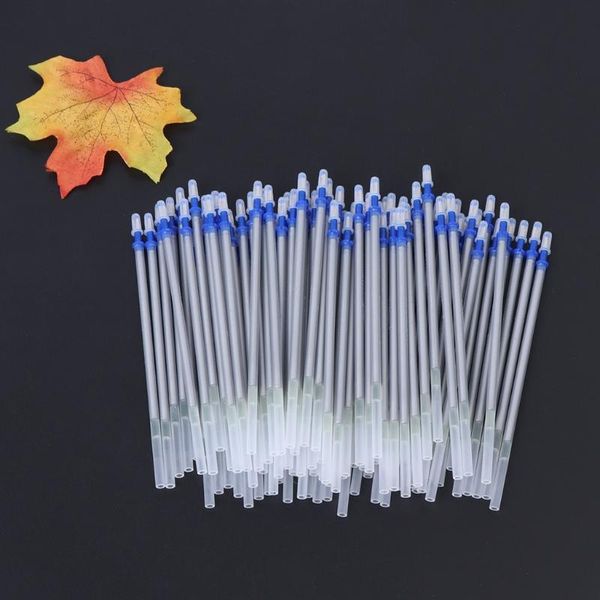 

sewing notions & tools 100pcs refill pen silver lead marking pens for fabric leather shoes x7yf, Black