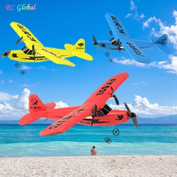 

control 2.4g foam plane electric airplane rtf remote kit controller 150 meters flying distance rc aircraft toy