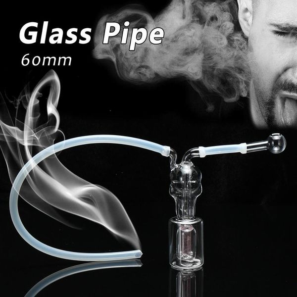 

43fgskull 4" smoking glass water pipe hookah set