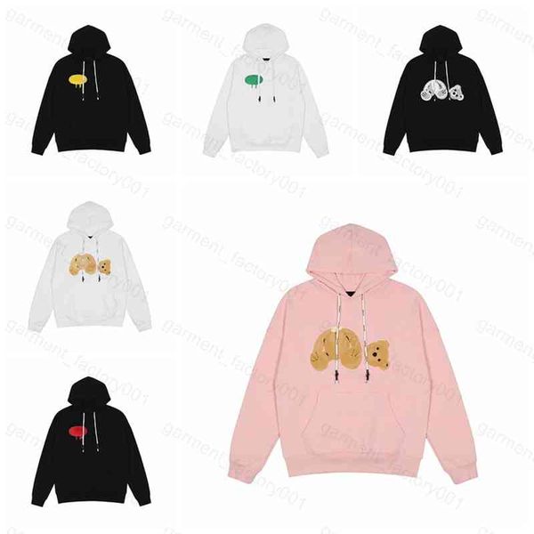

fashion v hoodies 21ss mens women designer angel hoodie sweater sweatshirts streetwear t shirt loose lovers north luxury face jackets of pa, Black