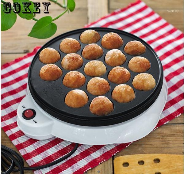 Brotbackautomaten Mini Pfannkuchenmaschine Backmaschine Haushalt Elektrische Takoyaki Octopus Ball Grillpfanne Küche Kochwerkzeuge Kekse Maschine1