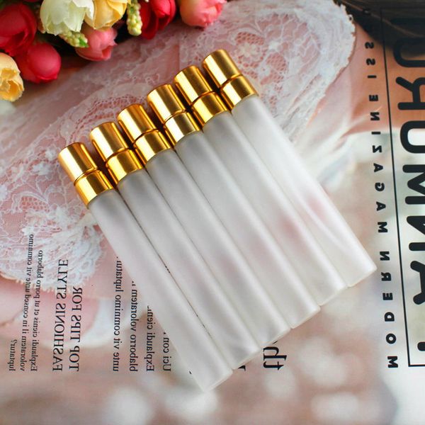 

a bottle of emerald glass, refillable perfume sprayer, 1 vial sample, 20 batch, 5 / 10 ml