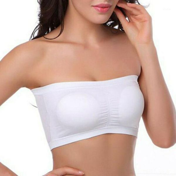 

ice silks air bra tube strapless breathable soft tube bandeau bra jl1, Red;black