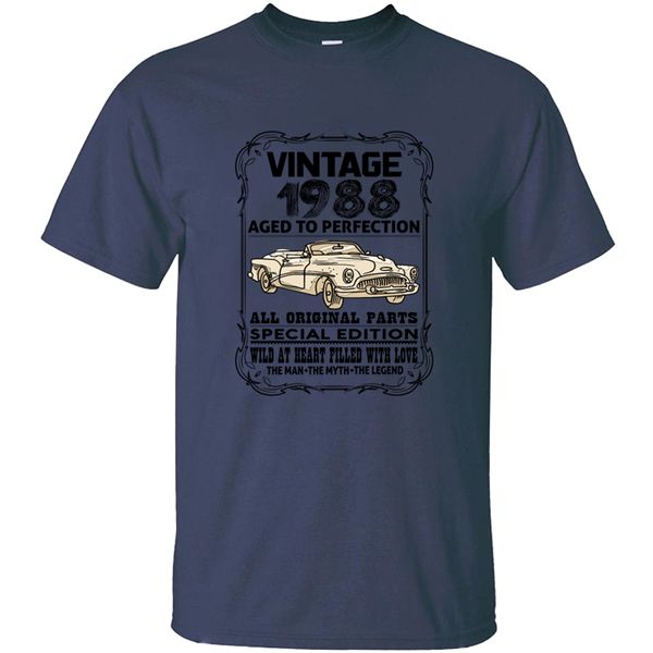 

custom summer vintage 1988 aged to perfection tshirt crew neck male comic t shirts oversize s 5xl hiphop sport hooded sweatshirt hoodie