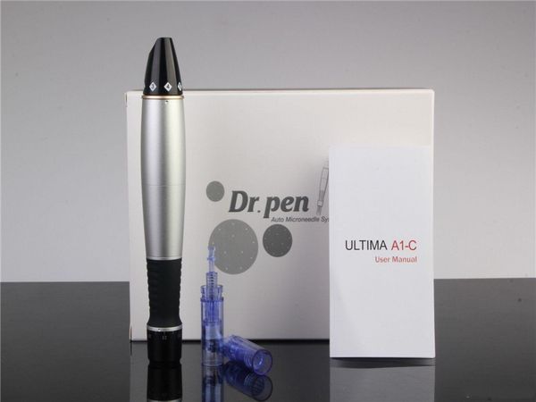 

new a1-c dr pen derma pen auto microneedle system adjustable needle lengths 0.25mm-3.0mm electric dermapen stamp auto micro needle roller