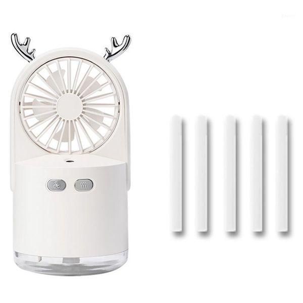 

eas-humidifier atmosphere lights misting fan with 5pcs sponge stick1