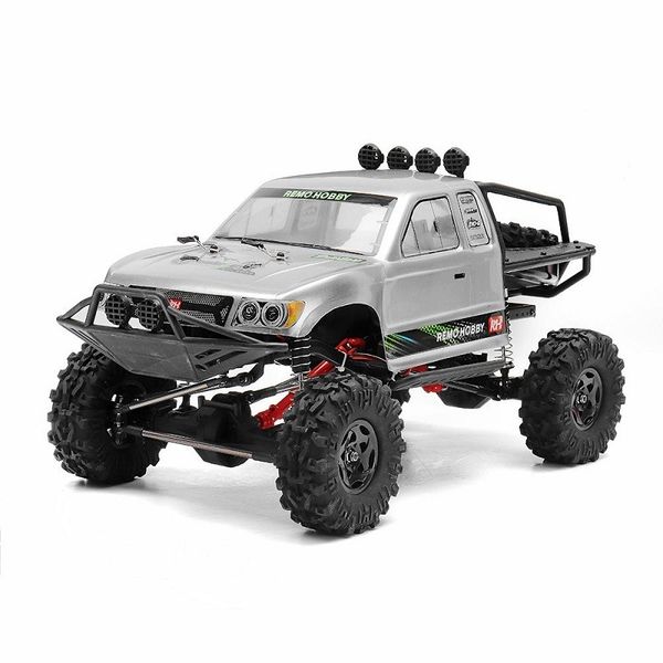 

rctown remo hobby 1093-st 1/10 2.4g 4wd водонепроницаемый матовый автомобиль rc off-road rock robler trail track truck rtr игрушка y200317