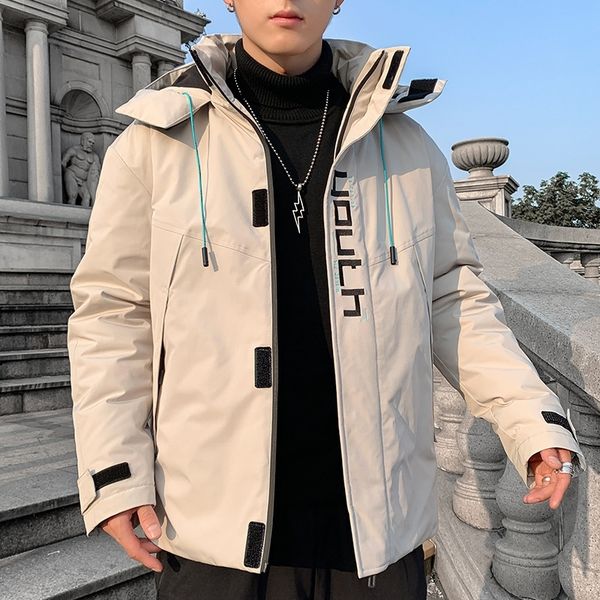 

rpw8 women long coat down jacket parka hooded jackets winter ladies puffer warm gift, Black;brown